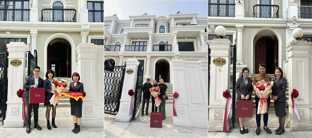 Khách hàng nhận bàn giao nhà đợt 1 biệt thự Ciputra GIA22 by Kita Group